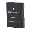 thumbnail image 4 of Batería de iones de litio EN EL14, batería de repuesto para cámara de 1480mAh para Nikon D5300 D3200 D5200 D3400 D5600 D3500 D3300 D3100, 4 of 5