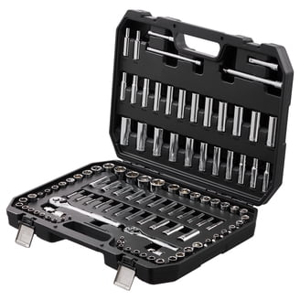 BOSTITCH BTMT72287, 65-Piece Pass Thru Socket Wrench & Set, 65