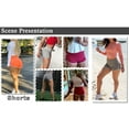 thumbnail image 3 of Middle Waist Women Skinny Sport Running Pants Leggings, 3 of 5
