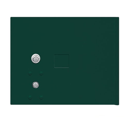 Replacement Parcel Locker Door and Tenant Lock - for Cluster Box Unit - Small Parcel Locker - with (3) Keys - Green
