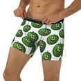thumbnail image 3 of Picia Happy Watermelon Pattern Men's Athletic Long Leg Briefs , Performance Stretch Underwear，Moisture-Wicking, 3 of 7