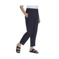 thumbnail image 2 of KIRKLAND Signature Women's 4-Way Stretch Ankle Pants, Blue, Medium, 2 of 2