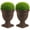 Bronze, variant on Pure Garden Outdoor Planter 2-Pack - 15.25x18.8in Large Plastic Urn Planters with Drainage, Bronze