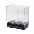 thumbnail image 1 of braveheart Transparent Acrylic Card Dispenser Storage Easy To Open And Close Features Transparent With Visible Interior black background, 1 of 6