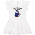 thumbnail image 3 of Inktastic Happy Birthday, Mimi- Cute Penguins Girls Toddler Dress, 3 of 5