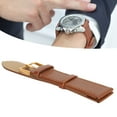 thumbnail image 3 of LAFGUR Unisex Universal Pin Buckle Watch Band PU Leather Replacement Watch Strap Accessory Brown,Pin Buckle Watch Strap,Pin Buckle Watch Band, 3 of 8