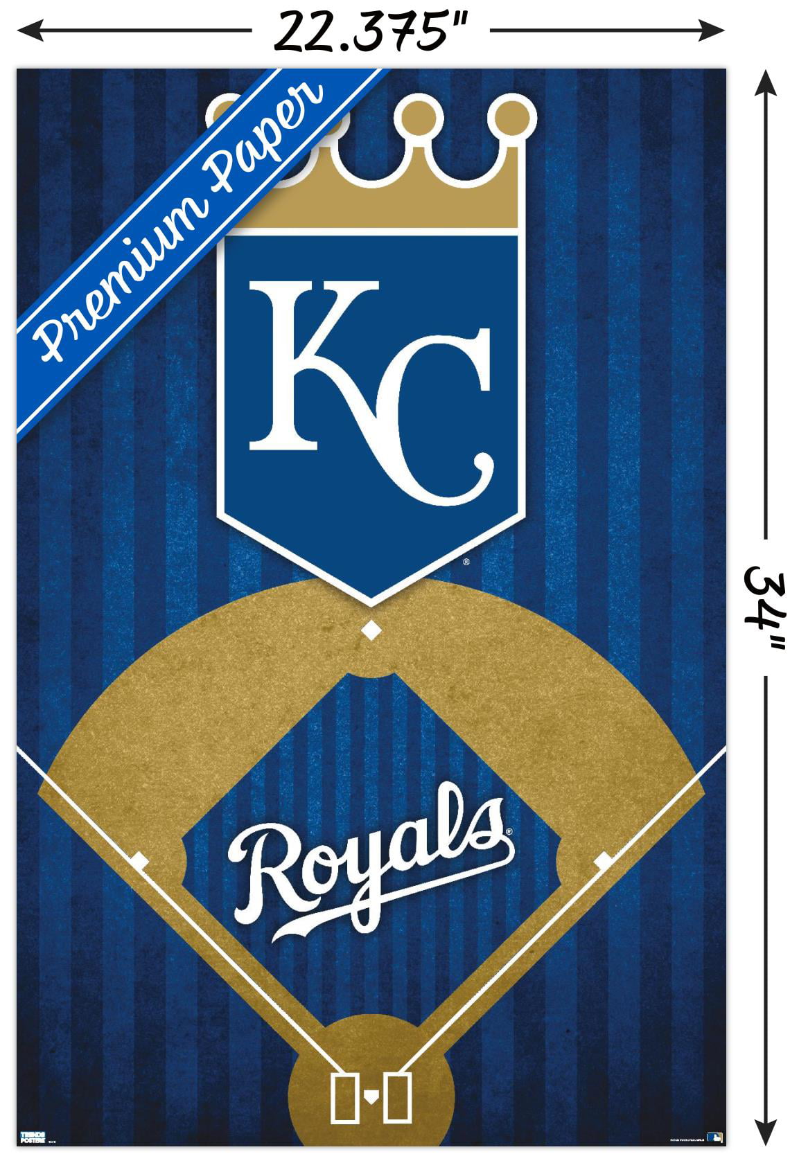 Kansas City Royals Fan Baseball Logo Tie Clip KC Royals Fast Shipping NEW 