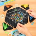 thumbnail image 4 of Triggle Game, Juego De Mesa De Clavija Triangular, Juego de Mesa Familiares para Adultos y NiñOs, Tablero Clavijas Interactivo Estrategia, Que mejoran el Pensamiento lógico, 2 a 4 Juga, 4 of 5