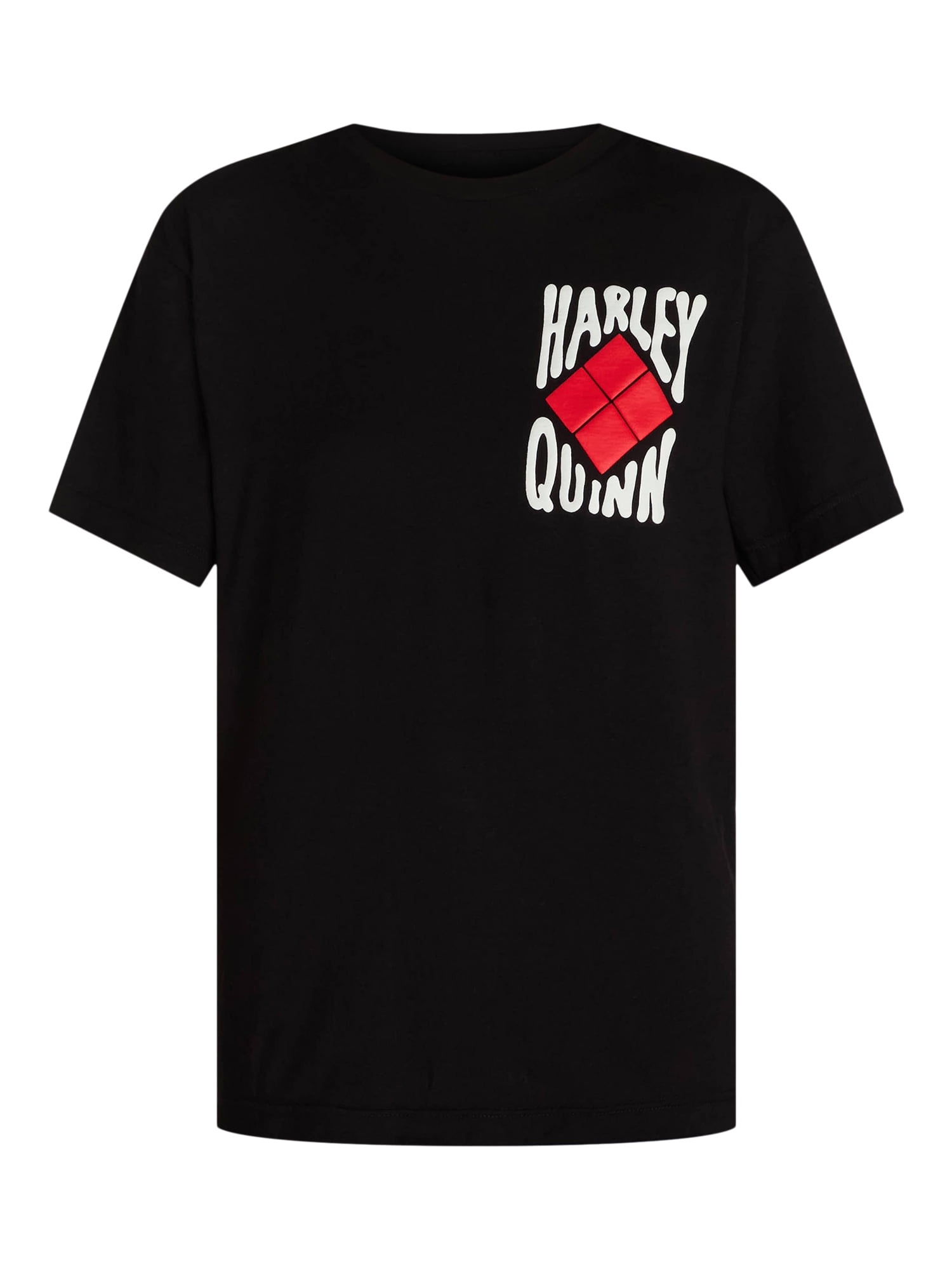 Harley Quinn Licensed Graphic Short Sleeve Tee, Womens