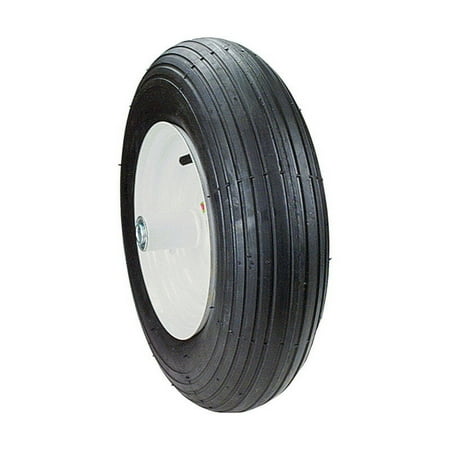 Maxpower 335260 8 in Wheelbarrow Wheel Assembly