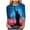 Dark Blue, variant on 250 Anniversary USA 3/4 Sleeve Shirt for Women 250th Patriotic Shirts Casual American Flag and Stars Print Shirt (Blue, XL)