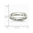 thumbnail image 3 of Mens Chisel 4mm Stainless Steel Comfort Fit Wedding Band Ring, 3 of 6