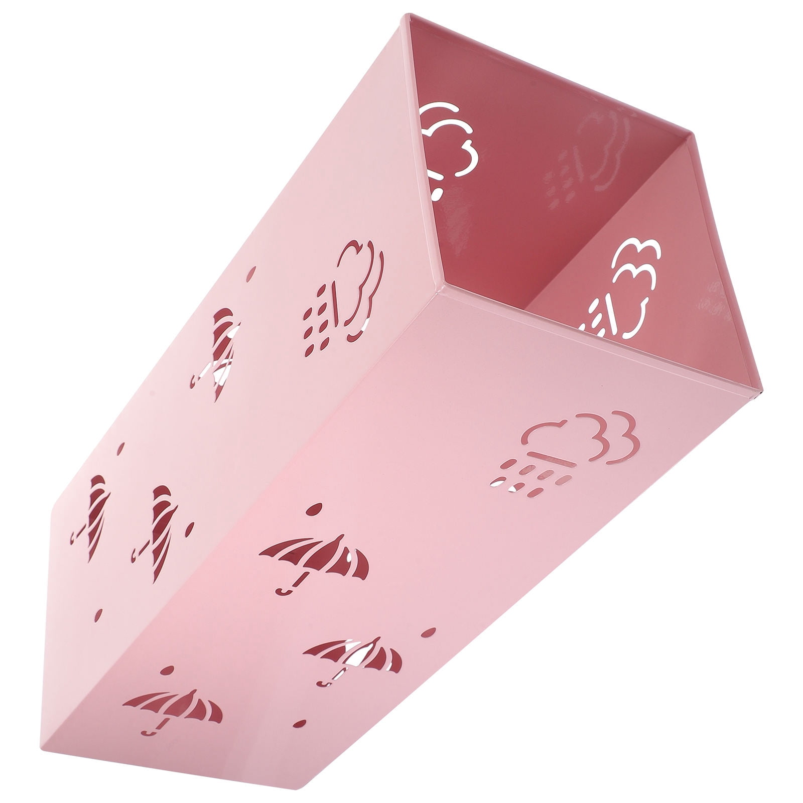 MLINS  Umbrella Storage Bucket Deck Clamp Holder for Entryway Pink