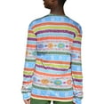 thumbnail image 2 of Christmas Gnome Sweater Men's Long Sleeve Tee Shirt, 2 of 2