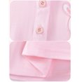 thumbnail image 5 of Bellafa Toddler Girls Sleeveless Lapel Neck Summer Dress Princess Ruffle A-Line Cotton Sundress Kids Casual Polo Dresses 2-7 Years, 5 of 9