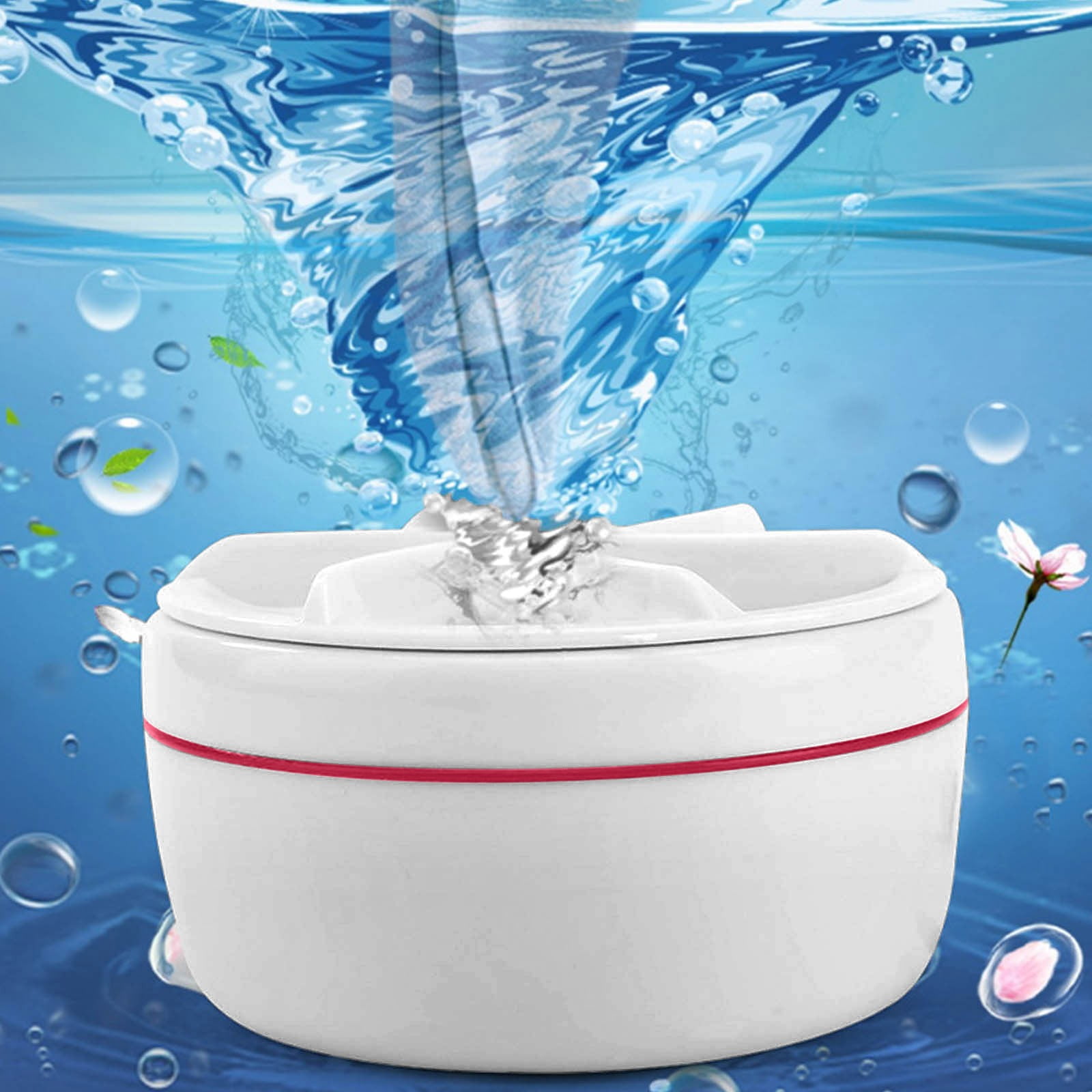 4 Pcs Portable Ultrasonic Washing Machine USB Powered Mini Turbo Spinner Automatic Laundry Washer for Travel Camping Underwear Socks