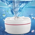 thumbnail image 6 of 2 Pcs Portable Ultrasonic Washing Machine USB Powered Mini Turbo Spinner Automatic Laundry Washer for Travel Camping Underwear Socks, 6 of 9