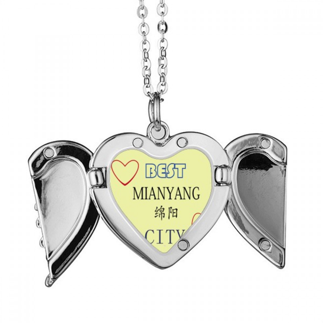 Ciudad tecnológica Alas de ángel collar colgante regalo de moda Unbranded M