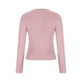 thumbnail image 5 of Womens Long Sleeve Henley Shirts Slim Fit Business Casual Tops Button Up Trendy Ribbed Knit T Shirts 2026 Fall Going Out Top Ladies, 5 of 7