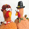 thumbnail image 6 of Thanksgiving Turkey Hat with Faux for Adults, Funny Party Hat for Halloween Party Decorations, Thanksgiving Decorations for Fall Party Decor, 6 of 7