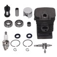 thumbnail image 1 of Air Filter Rolling Bearing, High Strength Simple To Install Iron ABS Cylinder Sparking Plug Kit  For 1130 For MS180, 1 of 8