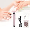 thumbnail image 6 of Mornei Portable Electric Nails Drill Nail Sanding Machine Lightweight Cordless Pedicure Pink, 6 of 9