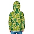 thumbnail image 4 of Kids Boys Girls Zip Up Hoodie - Zongzi Sun Protection Sweatshirt Workout Long Sleeve Jacket, 4 of 7