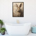 thumbnail image 7 of WFSposter Rabbit Canvas Wall Art Vintage Rabbit Painting Animal Landscape Art Retro Animal Wall Art Vintage Rabbit Picture Cute Animal Painting Cute Rabbit Poster Nursery Rabbit Picture Unframed, 7 of 7