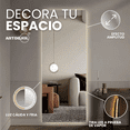 thumbnail image 2 of Espejo Rectangular Con Luz Led Cálida 40x60 Cm Decoración Hogar, 2 of 6