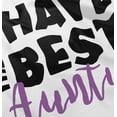 thumbnail image 5 of Best Auntie Cute Favorite Aunt Niece Toddler Boy Girl T Shirt Infant Toddler Brisco Brands 3T, 5 of 6