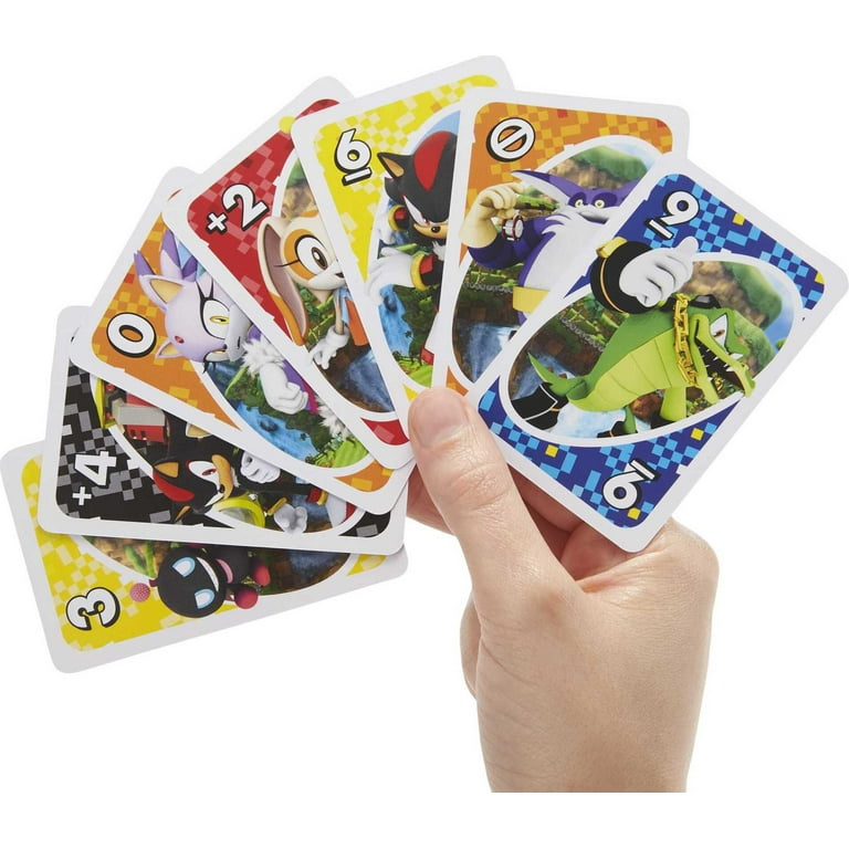 UNO Sonic the Hedgehog Card Game for Kids & Family, 2-10 Players, Ages 7 Years & Older - Walmart.com UNO Sonic the Hedgehog Card Game for Kids & Family, 2-10 Players, Ages 7 Years & Older - Walmart.com