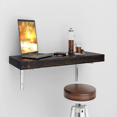 MCC Wall Mounted Floating Desk Folding Table for Small Spaces Kitchen