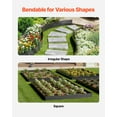 thumbnail image 4 of VEVOR Steel Landscape Edging, 6 Packs 40 x 6 in Rust-Resistant Metal Landscape Edging, Bendable Garden Edging Border, Heavy Duty Lawn Edging, Easy-to-Install, Flower Bed Yard Pathway Divider Black, 4 of 9