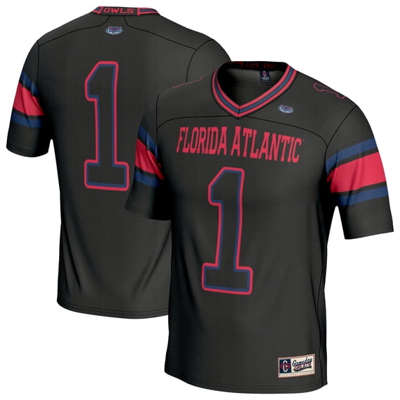 Youth GameDay Greats #1 Black Florida Atlantic Owls Lightweight Football Jersey