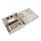 thumbnail image 1 of Caja De Conexiones, Caja De Fuente De Alimentación CCTV Con Fusible De Núcleo De 2 Tapas De 12 V Que Evita Descargas Eléctricas De 4 Canales Con Llave De Bloqueo Independiente, 1 of 7