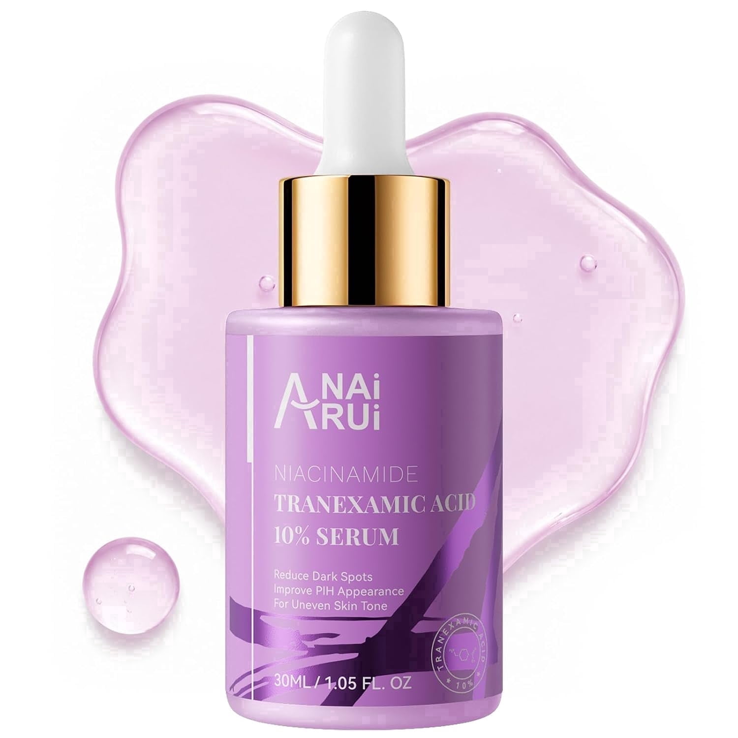 anairui vitamin c glutathione serum Serum, 1.05fl.oz, Brightening firm the skin 60pcs 2 Bpc 157 Palmitoyl Tripeptides Pack Size:250 g Powder