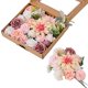 thumbnail image 1 of Luscious Rose - Combo de flores artificiales para boda, ramos de boda, centros de mesa, arreglos florales, decoraciones, 1 of 5