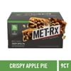 MET-Rx Big 100 Protein Bar, Crisp Apple Pie, 31g Protein, 9 Ct
