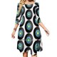 thumbnail image 1 of 45 Record By Infinity Kind Vestidos de fiesta de noche Vestido midi sexy Vestido femenino dulce de una pieza Música coreana 45 Record Infinity, 1 of 6