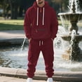 thumbnail image 4 of Vetsdori Sweat Suits 2 Piece Sets Mens,Mens Track Suits 2 PCS Set Hoodies,Loungewear Casual Workout Outfits Sports Athletic Gym Pocket Lightweight 1/4 Zipper,Hooded Sweatshirts and Sweatpants for Men, 4 of 9
