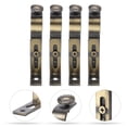 thumbnail image 2 of Miangastore Curtain Rod Holder Bracket Golden 4Pcs 3.73X1.57X0.79Inch, 2 of 8