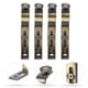 thumbnail image 4 of 4pcs Soportes de rodillo simple de cortina simple Bases de barra de cortina con cortina Cortina Rod, 4 of 5