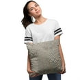 thumbnail image 2 of Plutus Brands Multi-Color Plutus Fave Abstract Luxury Throw Pillow 18 in x 18in, Double Sided 18" x 18", 2 of 2