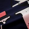 thumbnail image 5 of Manfei The Union Flag Kitchen Curtains,Love Print Black Out Curtains Pack of 2 (42x63 Each),Navy Blue Red, 5 of 7