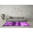 thumbnail image 3 of Ahgly Company Indoor Square Oriental Pink Industrial Area Rugs, 3' Square, 3 of 4