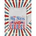 thumbnail image 3 of Oh My Stars And Stripes Sweatshirt Women -Image by Shutterstock, Female Large, 3 of 4