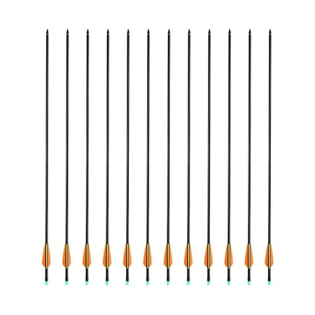 12Pcs/Lot 32inch Fiberglass Hunting Practice Archery Compound Bow Arrows