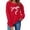 *Red 02, variant on ClodeEU Valentines Sweatshirts for Women,Cute Valentine's Heart Love Print Pullover ,Long Sleeve Tops Red 02,Womens Plus S
