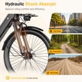 thumbnail image 5 of Soonaway F29 Electric Bike for Adults, 750W Rated, 20 mph, 48V10.4A Removable Battery, 26" E-Mountain Bike, 7-Speed, Class 2 UL2849, 5 of 9