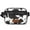 A-Black, variant on Wrangler Waist Pack for Women Cow Print Fanny Pack Men's Crossbody Belt Bag With Guitar Strap, A-Brown